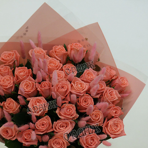 Букет из 35 роз Анна Карина (50 см) — фото 2